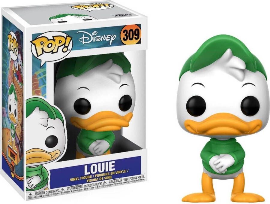 Funko Pop! Disney Ducktales: Louie #309 Verzamelfiguur Vinyl Figure