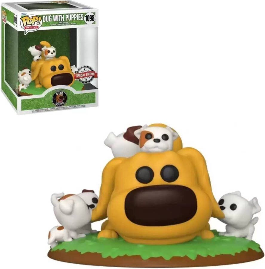 Funko Pop! Disney: Dug Days Dug with Puppies Deluxe Target Exclusive