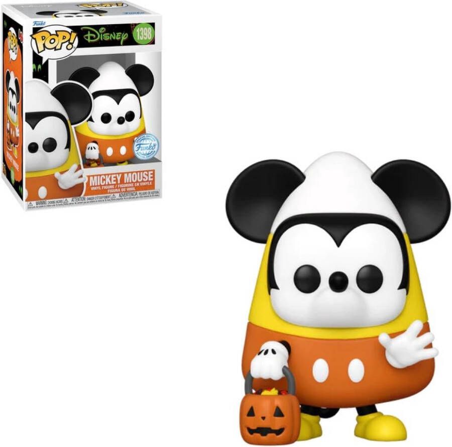 Funko Pop! Disney Mickey Mouse in Candy Corn Costume Exclusive Special Edition