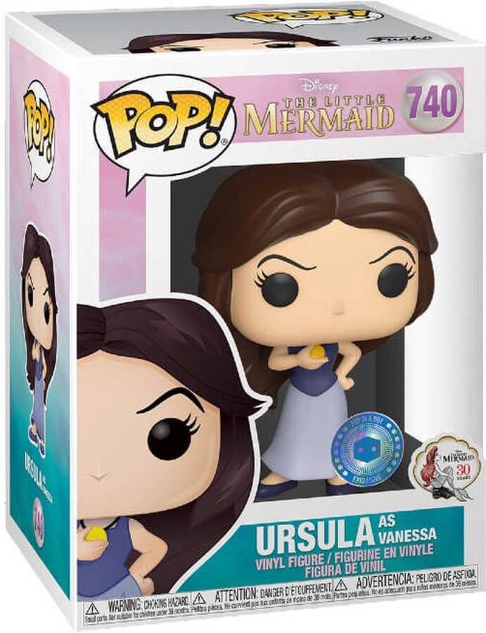 Funko Pop! Movies: The Little Mermaid Ursula as Vanessa Vinyl Figure (Pop in a Box Exclusive)