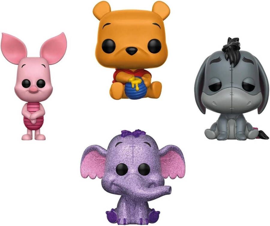 Funko Pop! Disney Winnie the Pooh Diamond US Exclusive 4-Pack