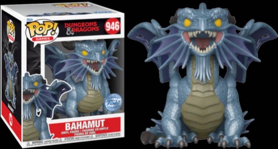 Funko Pop! Dungeons & Dragons Bahamut Super Sized 6 Exclusive