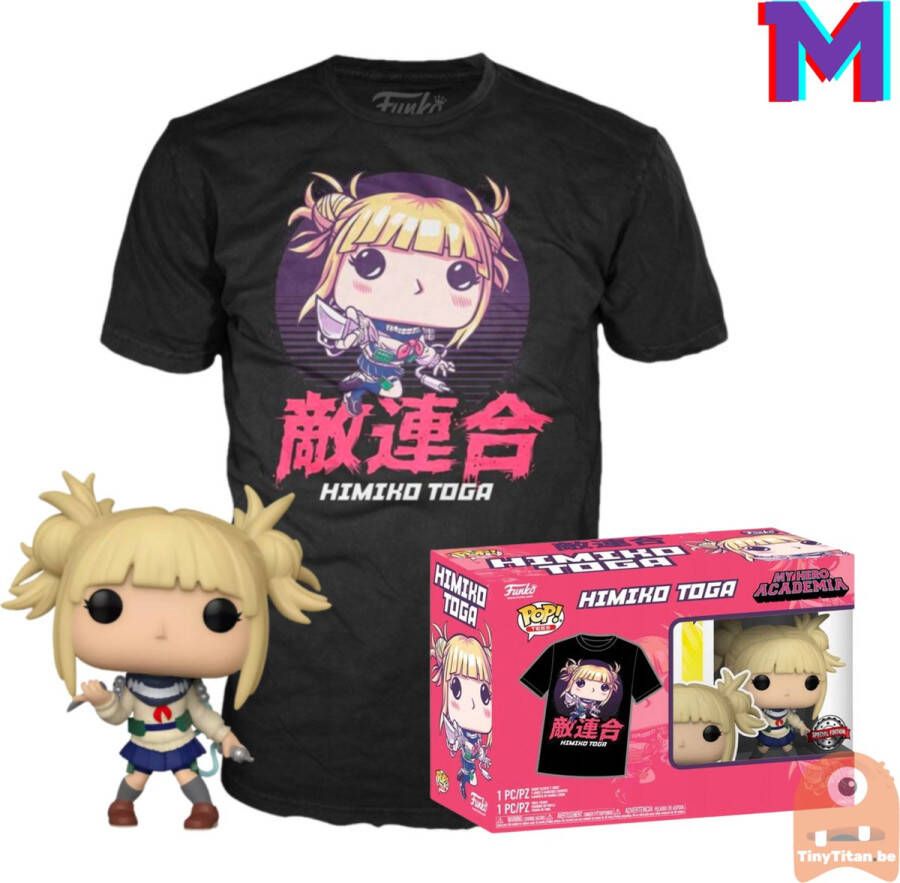 Funko POP! & TEE BOX Himiko Toga Unmasked My Hero Academia Exclusive Medium