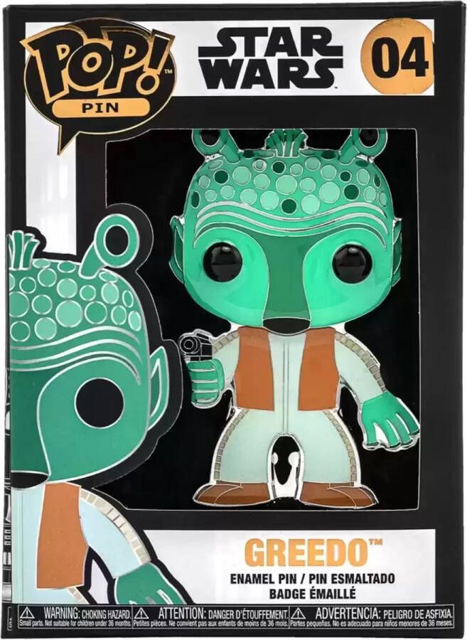 Funko POP! Enamel PIN Star Wars Greedo #04