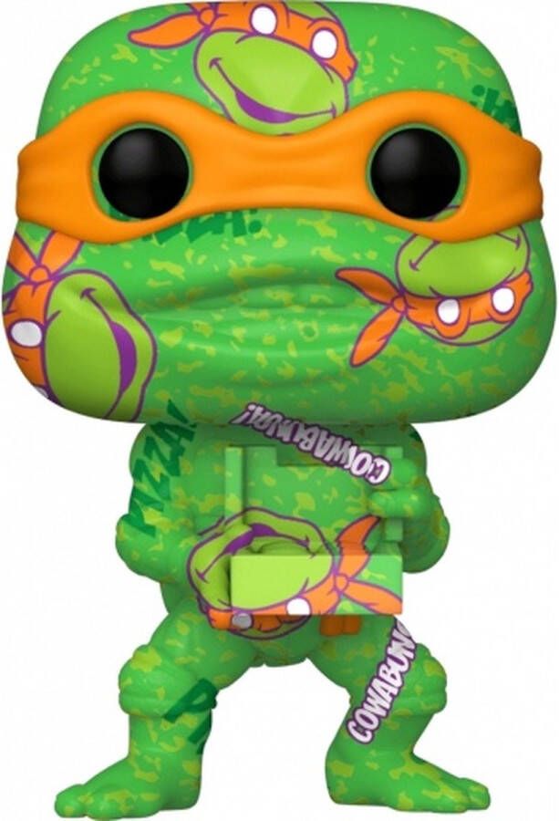 Funko POP! Exclusive Michelangelo (Art Series With Case) Teenage Mutant Ninja Turtles 10cm #54 kunststof