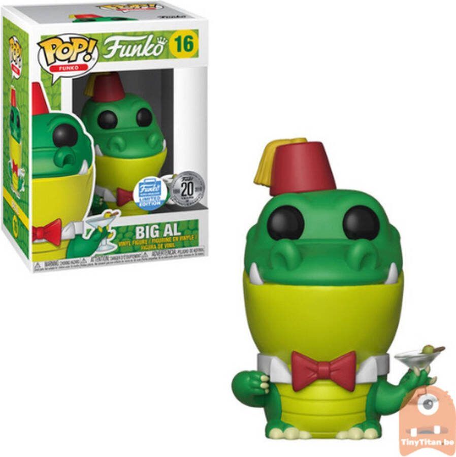 Funko Pop! Fantastik Plastik Big Al #16 20 Year Funniversary Limited Edition Exclusive [Box conditie 6.5 10]
