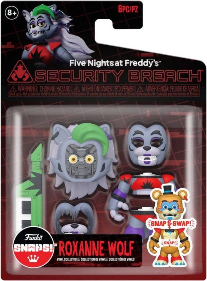 Funko Pop! Games: Five Nights at Freddy's (FNAF) Snap Action Figure Glamrock Roxanna