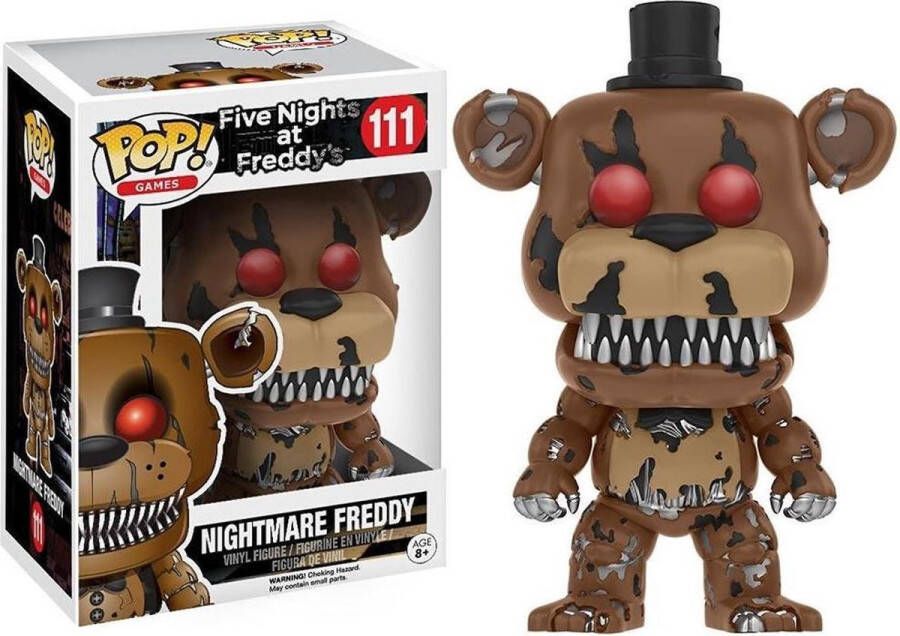 Funko § Pop! Games Five Nights at Freddy's Nightmare Fredd