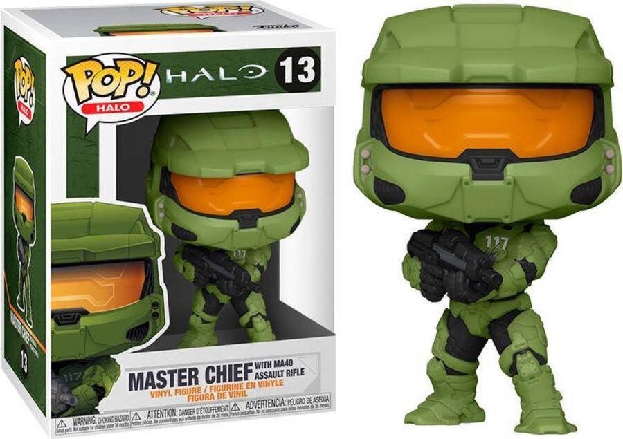 Funko Pop! Games: Halo Infinite: Pop! Master Chief with MA40 Rifle