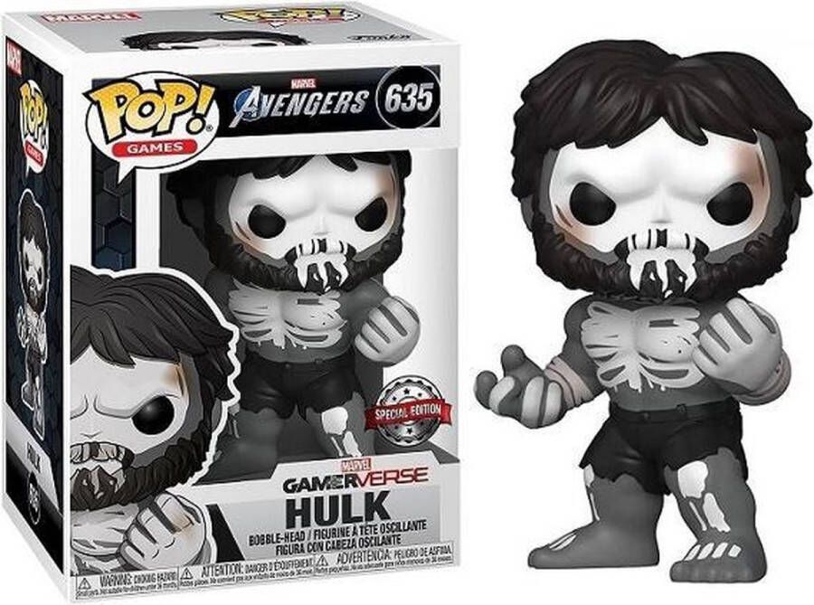 Funko Pop! Games Marvel Avengers GamerVerse Hulk #635 Special Edition