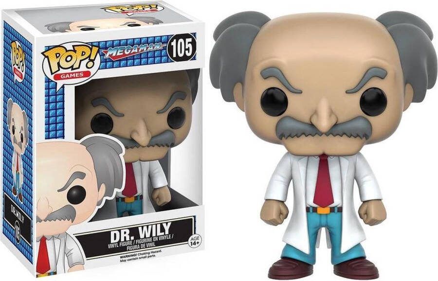 Funko : Pop! Games Megaman Dr Wily Verzamelfiguur