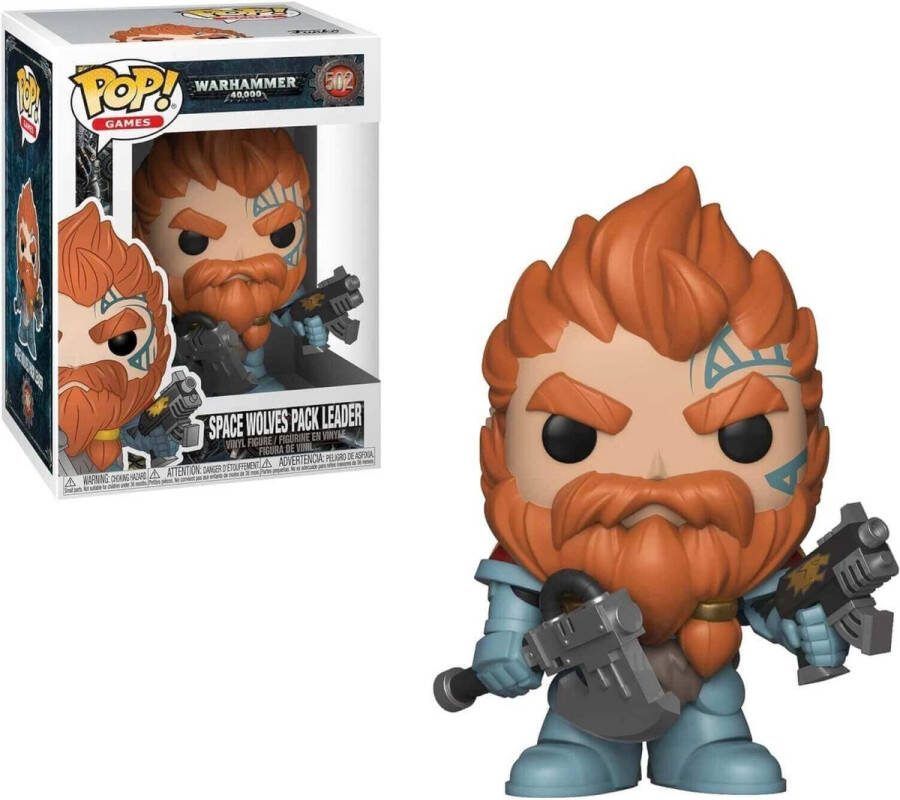 Funko Pop! Games: Warhammer 40.000 Space Wolves Pack Leader
