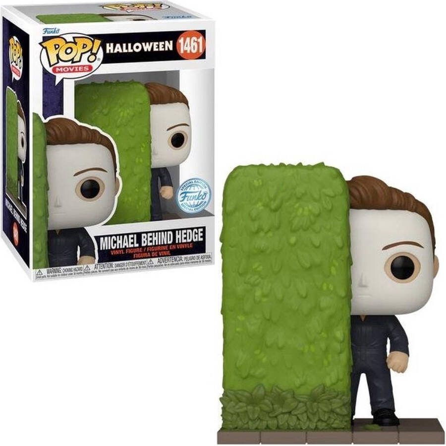 FUNKO POP VINYL HALLOWEEN MICHAEL MYERS BEHIND HEDGE #1461 EXCLUSIVE
