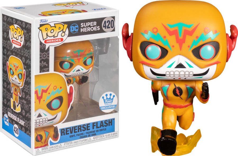 Funko Pop! Heroes: Dc Super Heroes Reverse Flash #420 Special Edition
