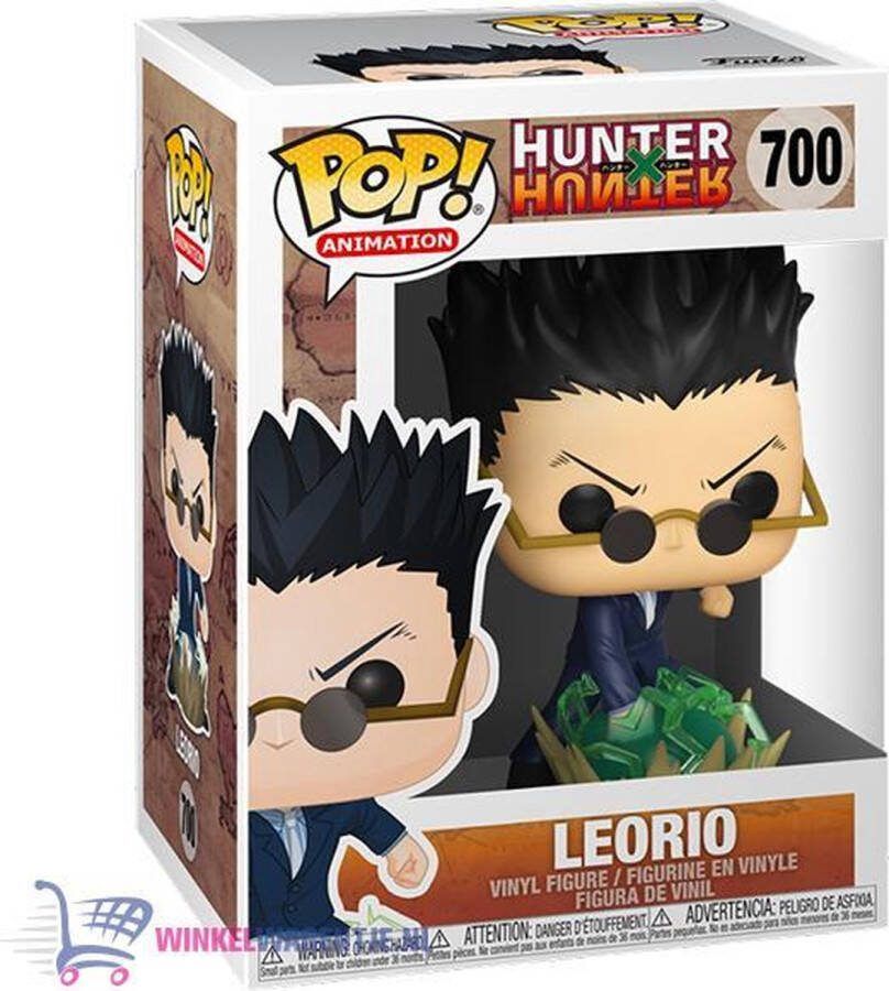 Funko POP! Hunter x Hunter Leorio #700 Pops Vinyl Pop Toys Speelgoed voor kinderen jongens meisjes Hunter Anime