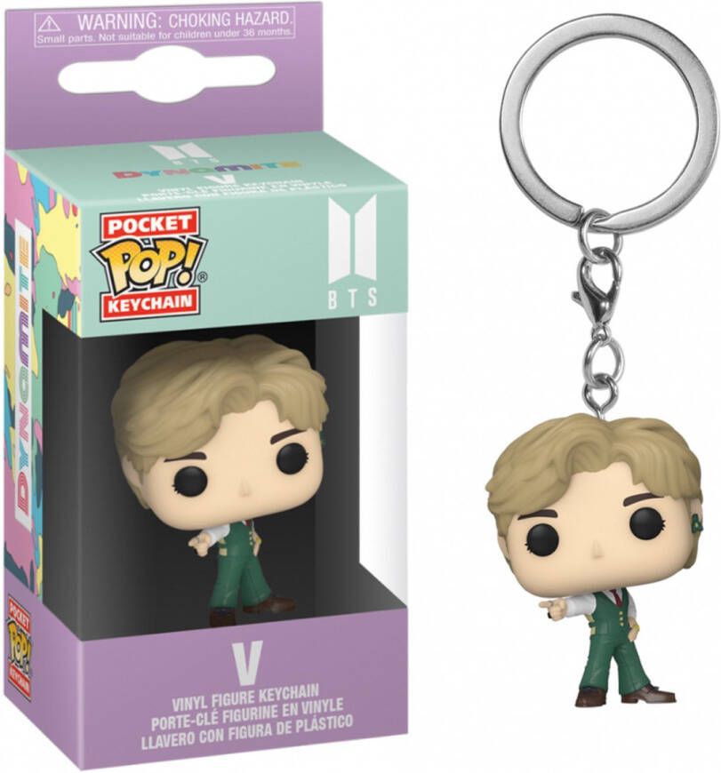 Funko Pop! Keychain: BTS V (Dynamite)