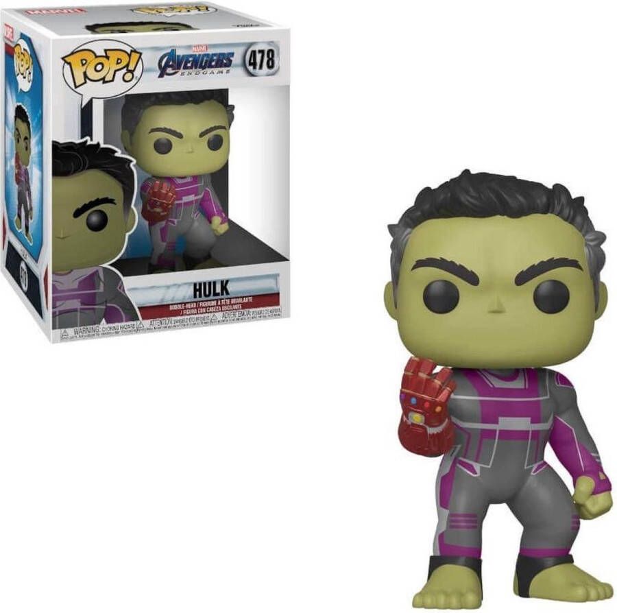 Funko POP! Marvel: Avengers Endgame 6 Hulk w Gauntlet (39743)