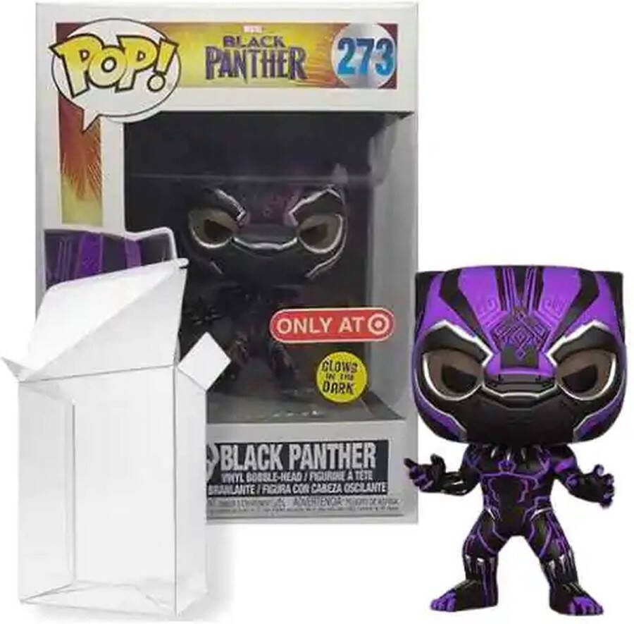 Funko Pop! Marvel: Black Panther Black Panther #273 Target Exclusive Glow in the Dark [Box conditie 7 10]