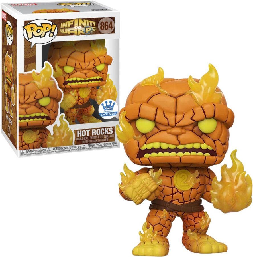 Funko POP! Marvel Hot Rocks 864 Infinity Warps Shop Exclusive
