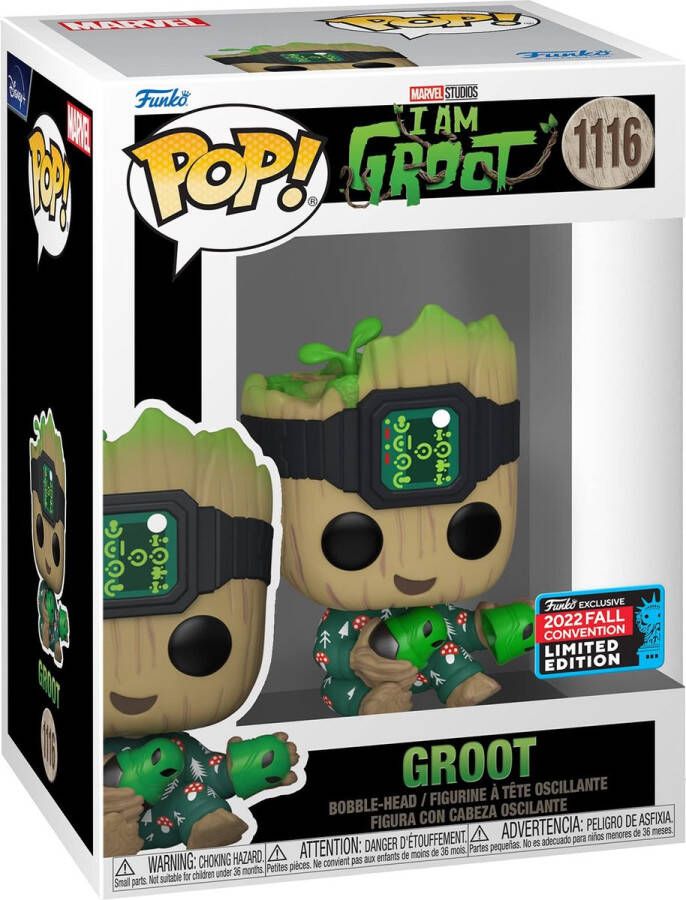 Funko Pop! Marvel: I am Groot NYCC 2022 US Exclusive #1116