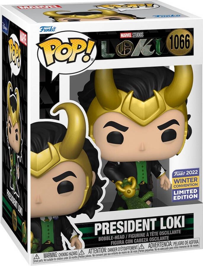 Funko Pop! Marvel: Loki President Loki Smartoys Exclusive