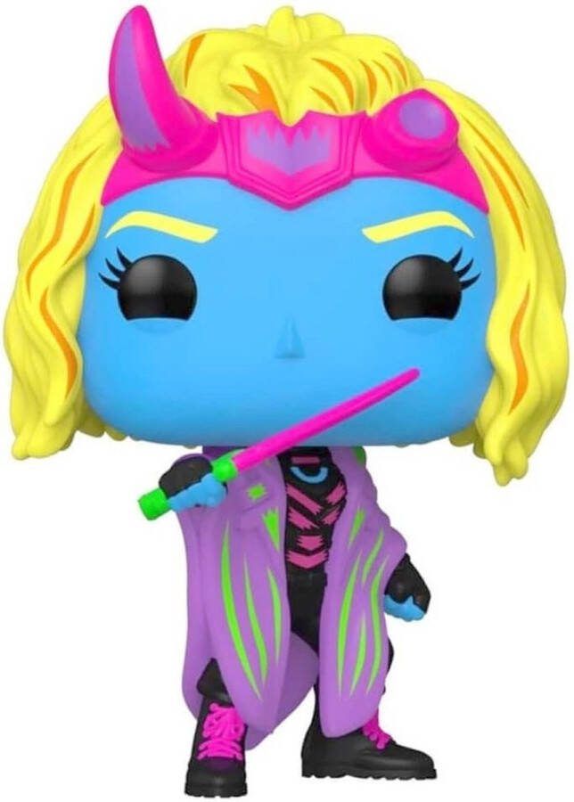 Marvel Funko Loki POP! Black Light Sylvie (Blacklight) 9 cm Verzamelfiguur Multicolours