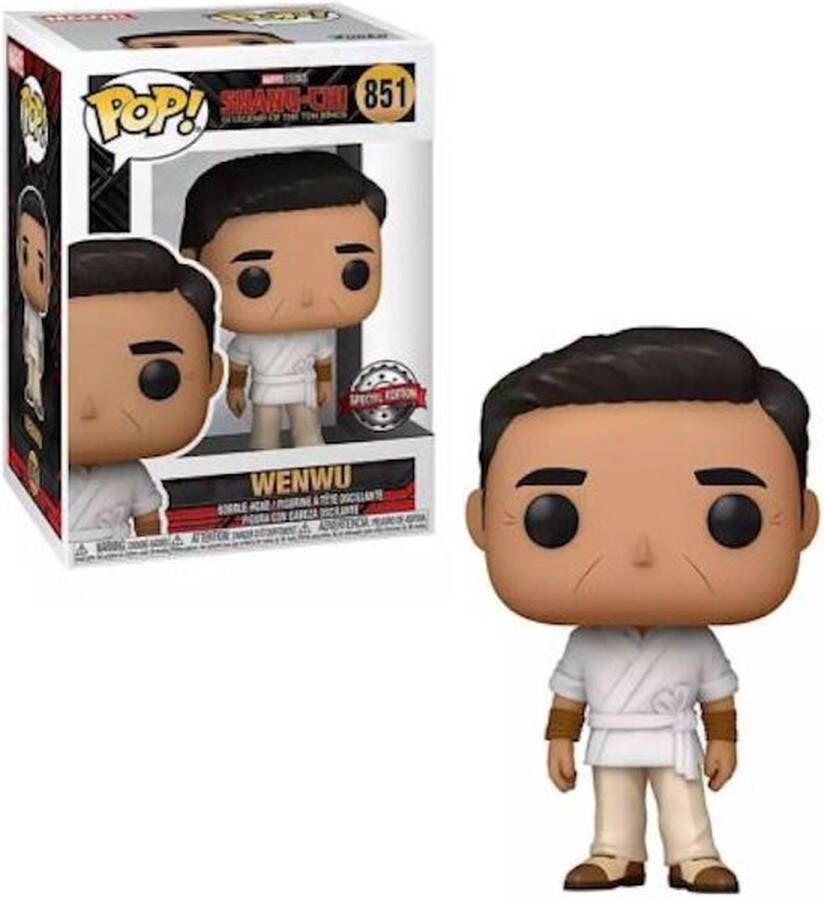Marvel Funko ShangChi Shang-Chi And The Legend Of The Ten Rings POP! Shang-Chi-Wen Wu 9 cm Verzamelfiguur Multicolours