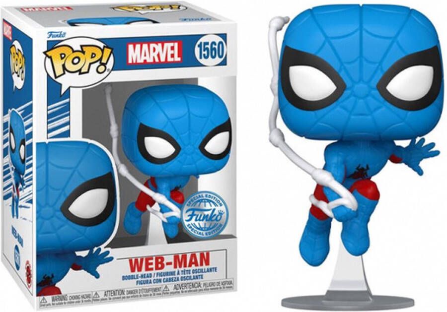 Funko Pop! Marvel Spider-man Web-man #1560 Exclusive