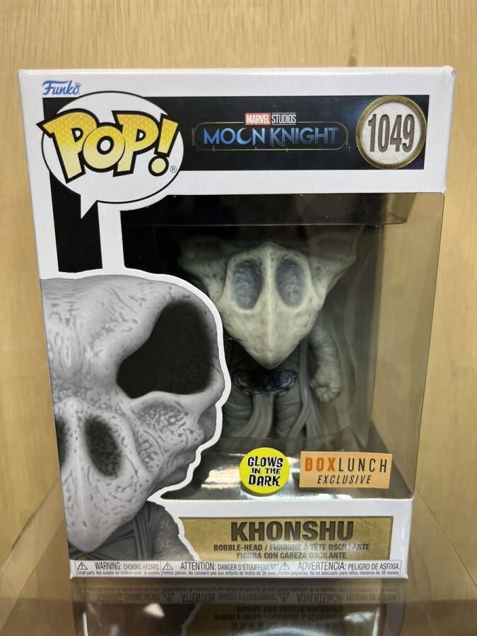 Funko Pop! Marvel Studios Khonshu #1049 (Box Lunch Exclusive) (GITD) [7.5 10]