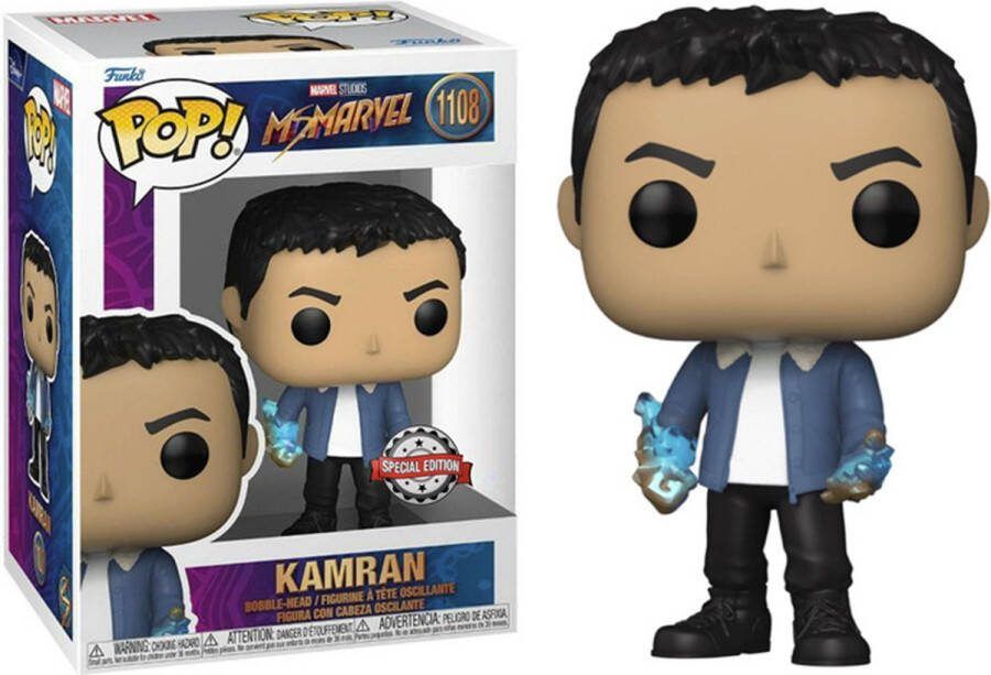 Funko POP! Marvel Studios: MS Marvel Kamran #1108 Special Edition Exclusive
