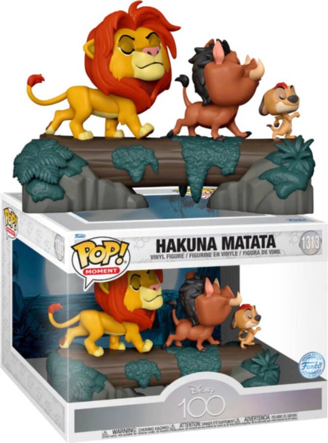 Funko POP! Moment Hakuna Matata 1313 Disney The lion King Exclusive