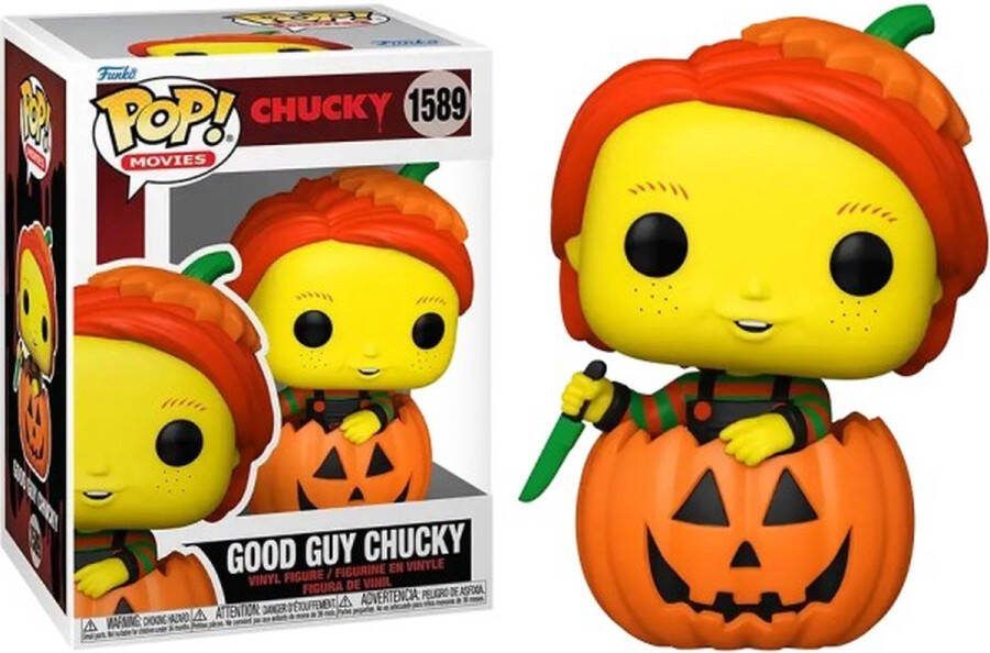 Funko Pop! Movies: Chucky Vintage Halloween Good Guy Chucky