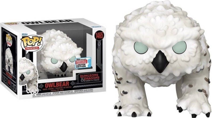 Funko Pop! Movies: Dungeons and Dragons Owlbear #1465 NYCC Fall Convention Exclusive