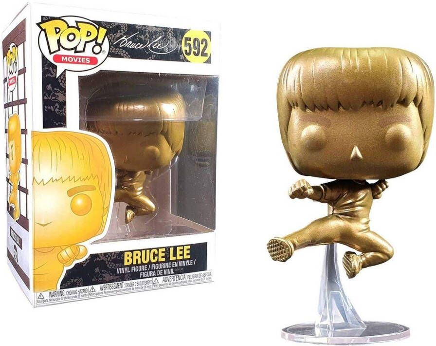 Funko POP! Movies: Game of Death Bruce Lee Kicking (GOLD) Exclusive