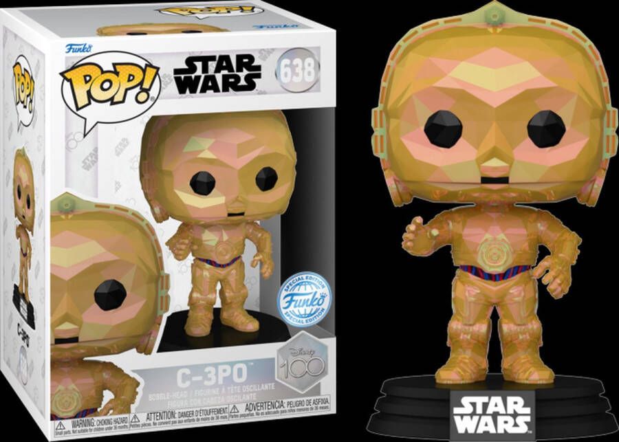 Funko Pop! Movies: Star Wars C-3PO #638 (Facet) Exclusive