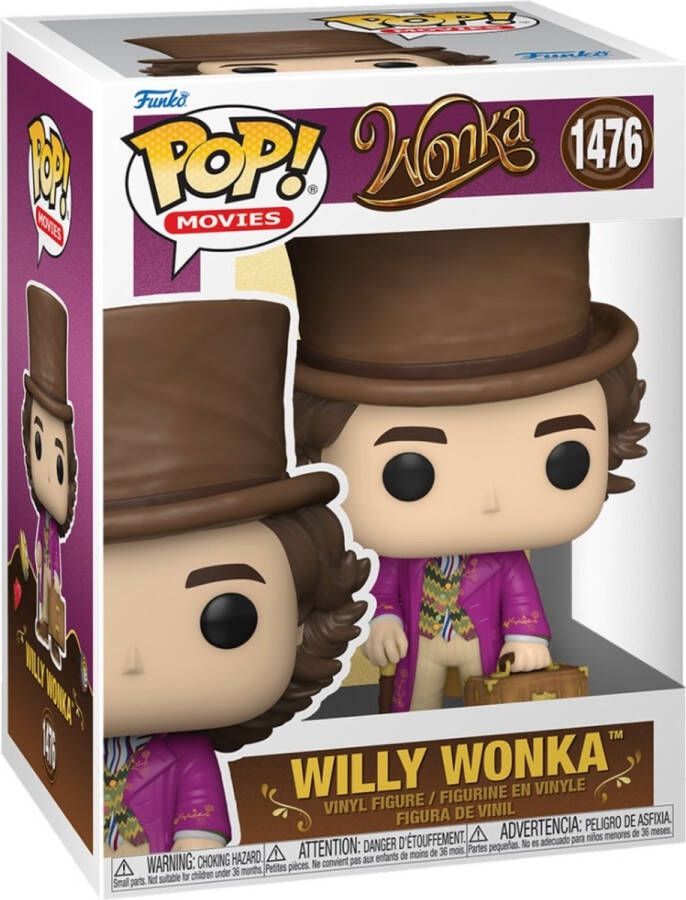 Funko Pop Movies: Wonka Willy Wonka Pop #1476