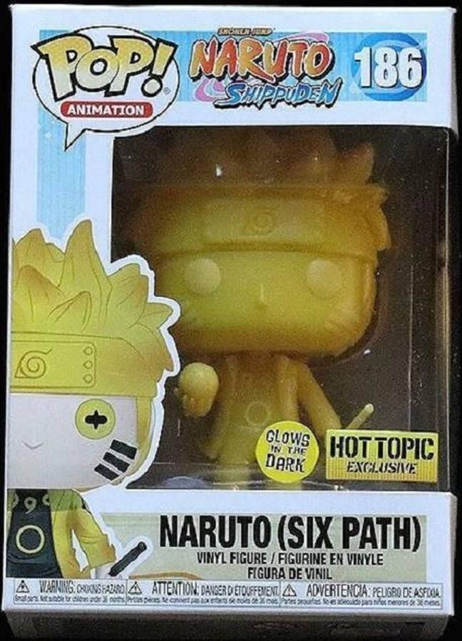 Funko Pop! Naruto (Six Path) Shippuden Glows in the Dark Special Edition #186