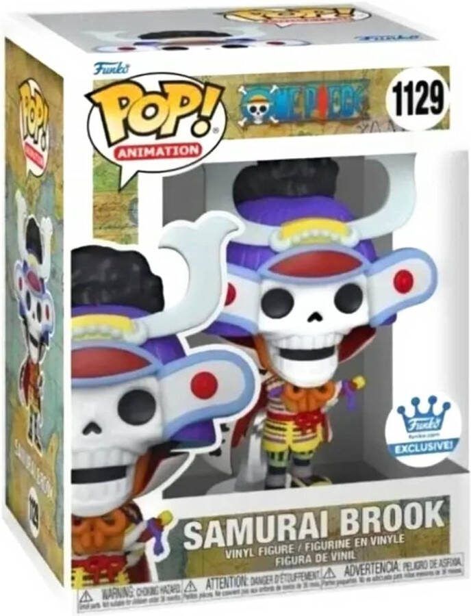 Funko Pop! One Piece: Samurai Brook #1129 [ Exclusive] Common + Free Protector