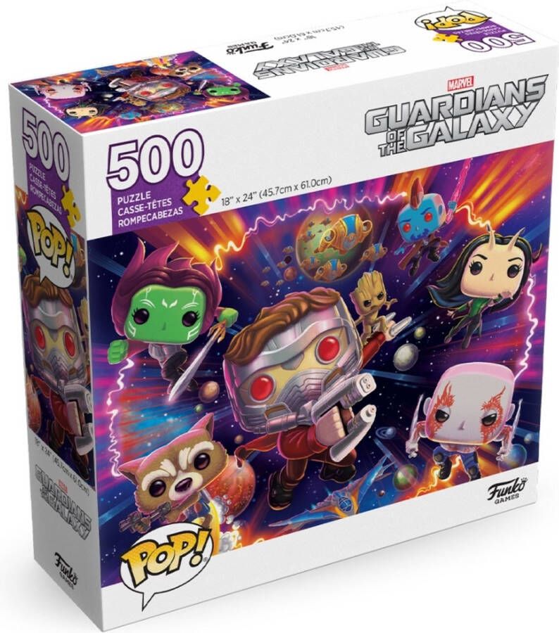 Funko POP! Puzzel-Guardians of the galaxy- 500 stukjes