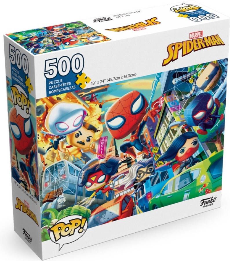 Funko Pop Puzzels: Marvel Spider-Man Pop