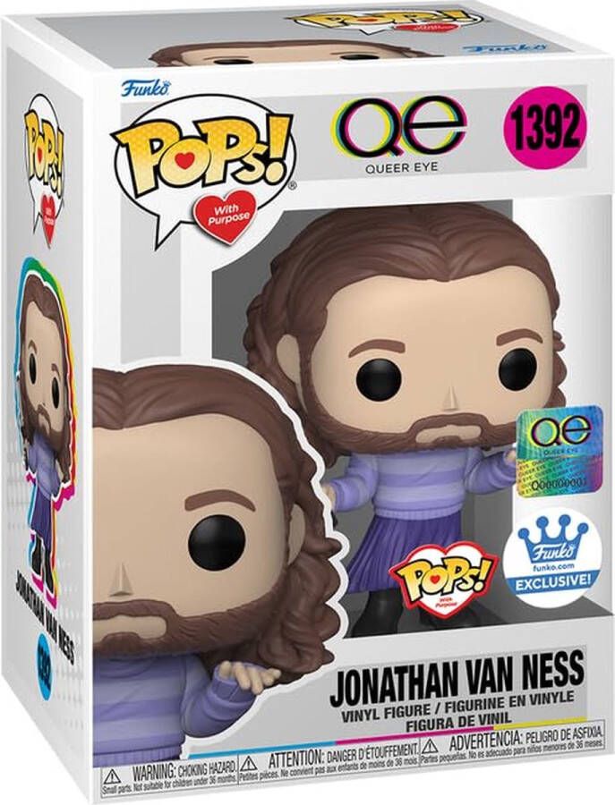 Funko Pop! Queer Eye Jonathan Van Ness Limited Edition Exclusive