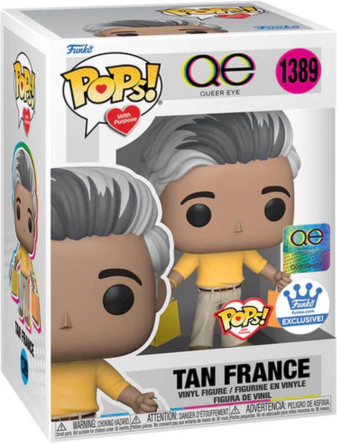 Funko Pop! Queer Eye Tan France Limited Edition Swizerland Exclusive