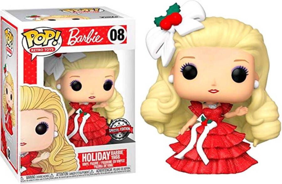 Funko Pop Retro Toys: Barbie Holiday Barbie 1988 #08 Special Edition