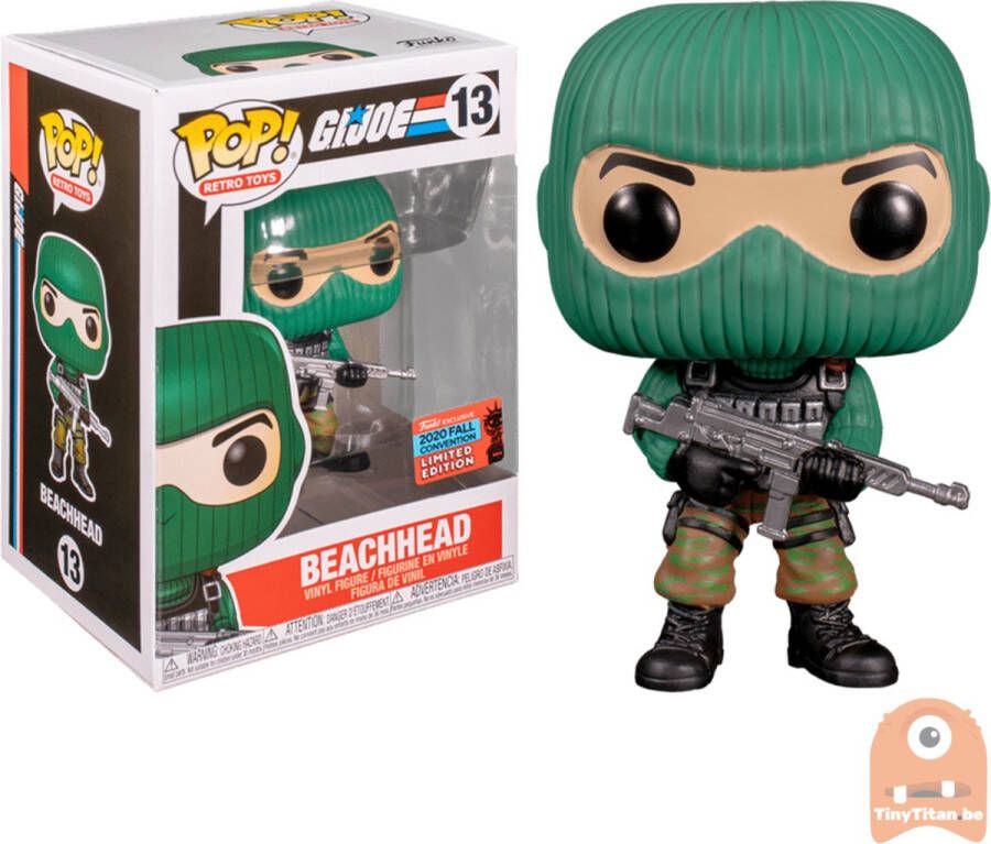 Funko POP! Retro Toys Beachhead 13 GI Joe NYCC 2020 Fall Convention Exclusive LE