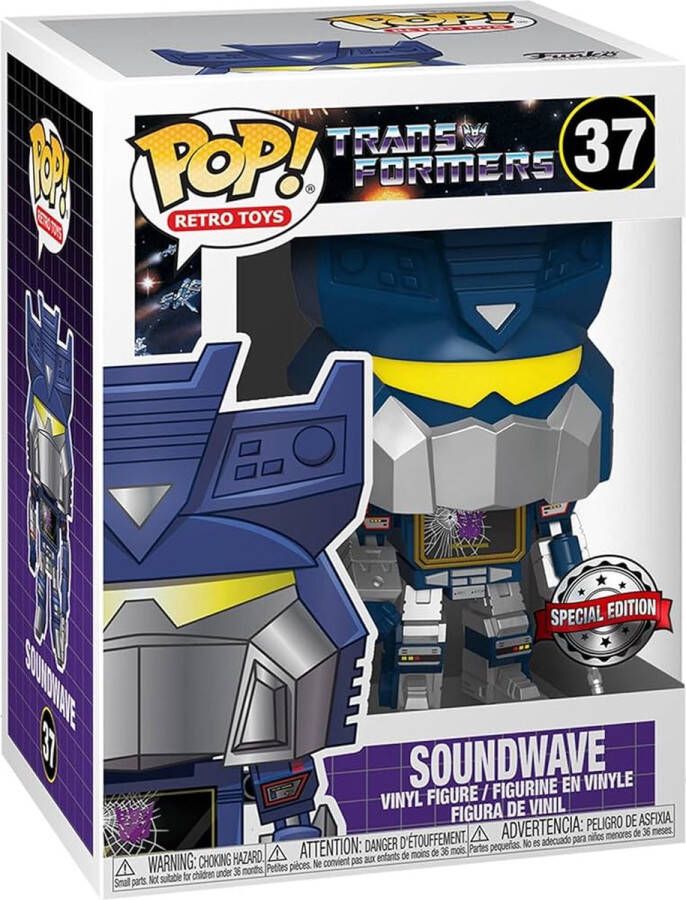 Funko Pop! Retro Toys: Transformers Siege Soundwave Exclusive