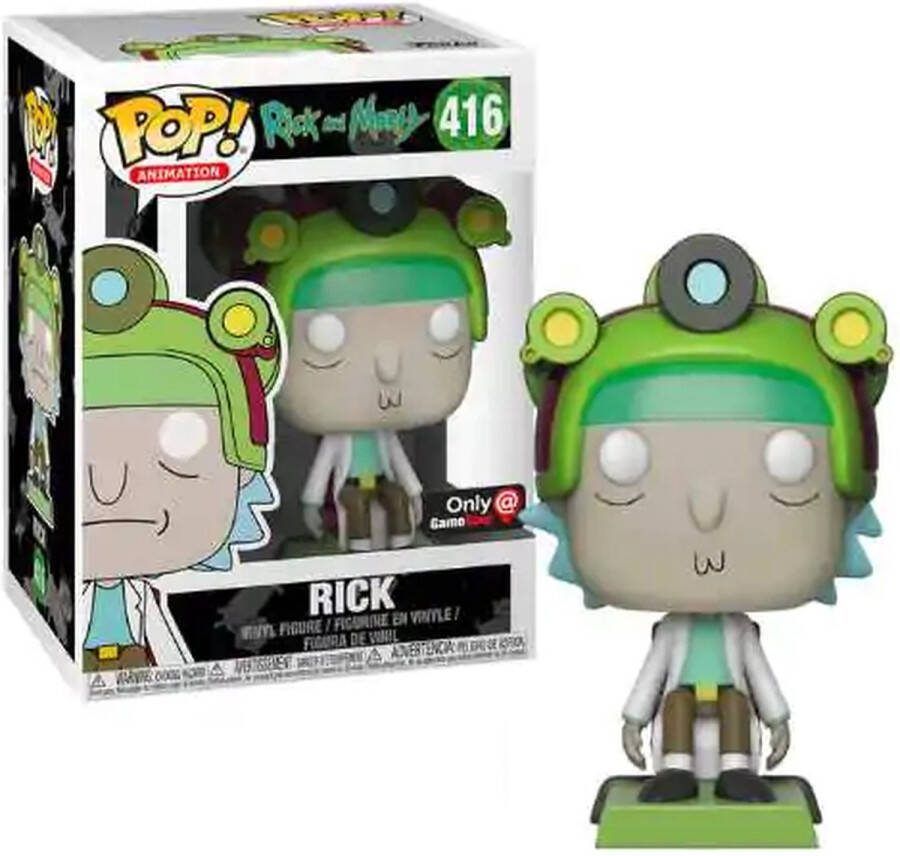 Funko Pop! Rick And Morty Rick #416 (GS Exclusive) [7.5 10]