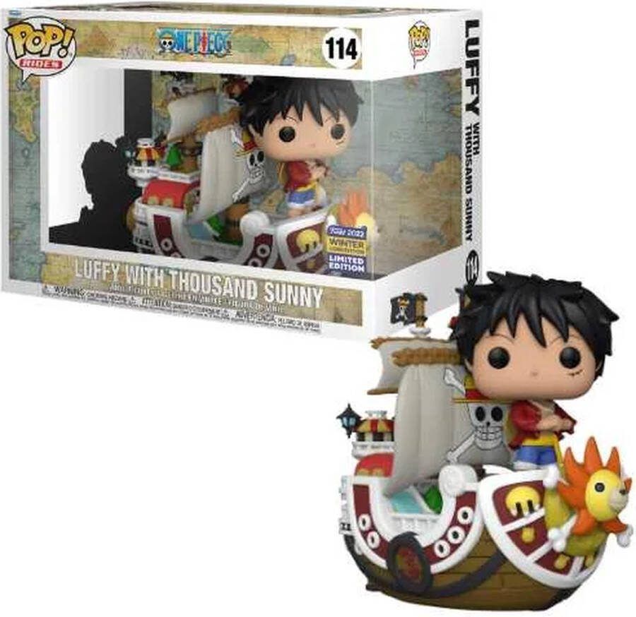 Funko Pop! Rides: One Piece Luffy with Thousand Sunny #114 Exclusive [7.5 10]