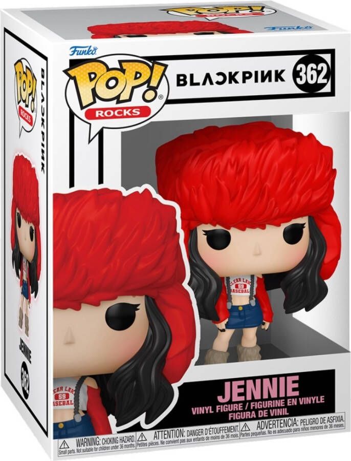 Funko Pop Rocks: Blackpink Jennie Pop #362