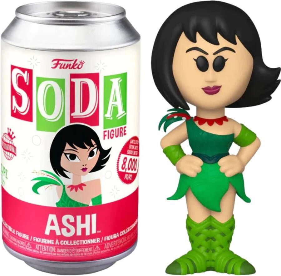 Funko Pop! Samurai Jack: Ashi #IE-7 Soda Exclusive kans op Chase