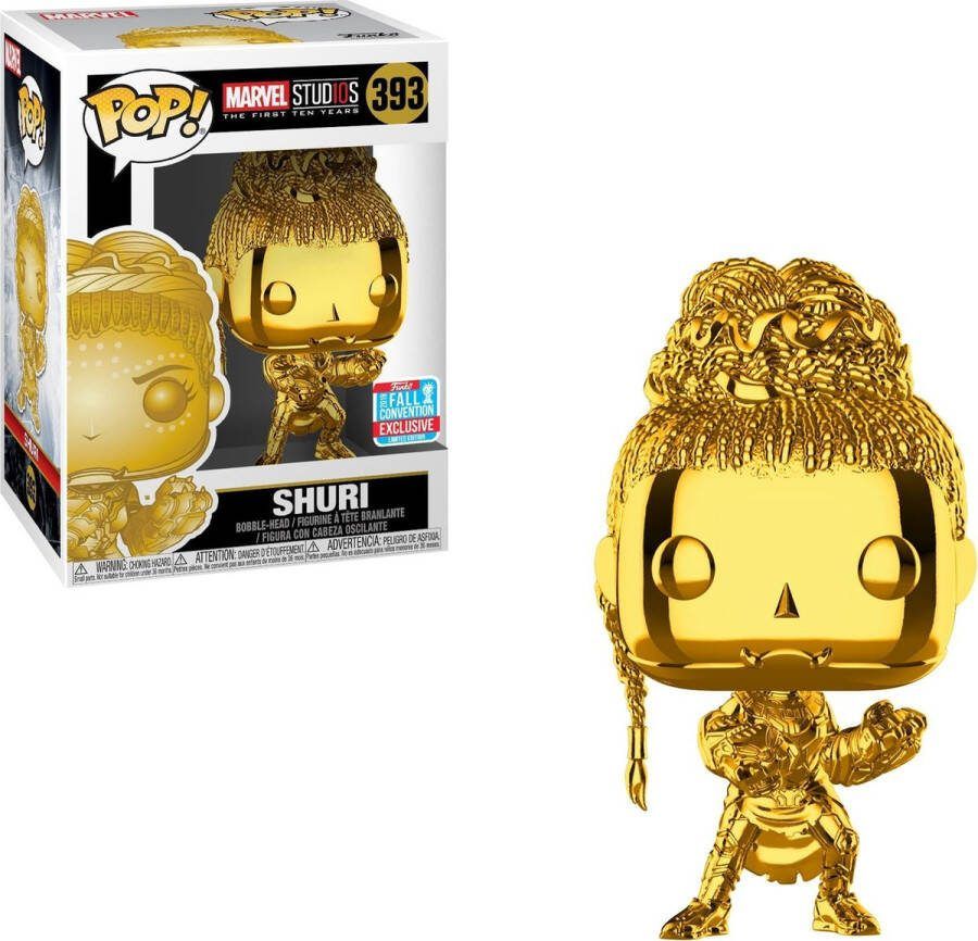 Funko Pop! Shuri 2018 Fall Convention Exclusive Goud #393 actiefiguur & verzamelitem